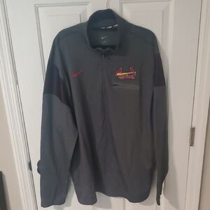 Nike Dark Gray St Louis Cardinals Pullover